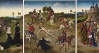 Triptych with the Martydom of Saint Hippolytus