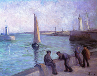 Fishermen in the Port