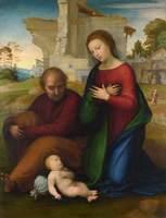 The Virgin Adoring the Child with Saint Joseph