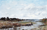Le Faou: Laundresses on the Banks of the River