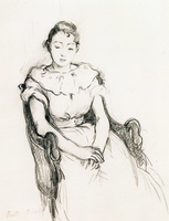 Young Girl Resting