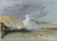 Shoal on the Seine, with an Approaching Steamer
