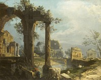 A Caprice:  View with Ruins