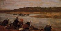 Laundresses on the Banks of the Touques