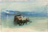 Fishermen on the Lagoon, Moonlight