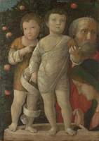The Holy Family with Saint John