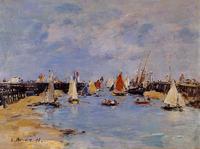 Trouville, the Jettys, Low Tide