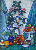 Still Life with Camelias