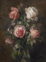 Floral still life with roses