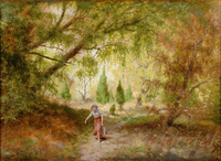 Girl in the Forest