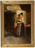 Two Women in an Interior