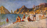 Beach in Simeiz
