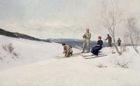 Skiing in Norway