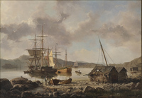 In a Norwegian harbor