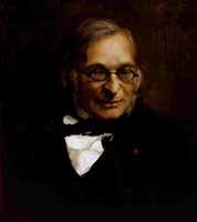 Portrait of French philosopher Adolphe Franck