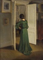 Woman in an Interior