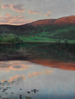 Evening Landscape in Eggedal
