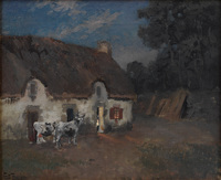 Farm in Brittany, Evening