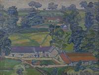 Landscape with Farmhouses