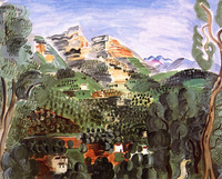 The Road to Saint-Jeannet