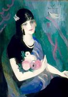 Portrait de la Baronne Gourgaud à la mantille Noire