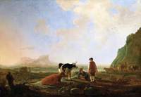 Herdsmen with Cows