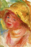 Young Woman with Hat