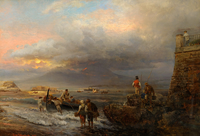 Bay of Naples with a View of Mount Vesuvius
