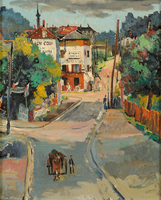 Parisian street scene