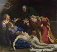 The Dead Christ Mourned
