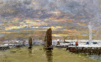 Dunkirk, Sunrise in Winter