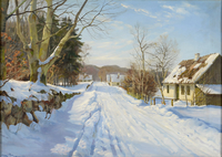 Winter Day in Lillerod