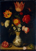 Still Life with Flowers in a Wan-Li Vase