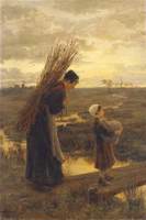 They Homeward Wend Their Weary Way