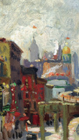 New York City, Chatham Square (sketch)