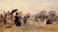 Trouville, Beach Scene