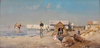 On the beach of Ostend