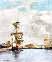 Deauville, the Harbor