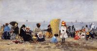 Trouville, Beach Scene