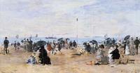 Trouville, Beach Scene