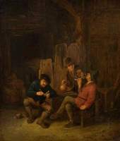 Peasants Smoking