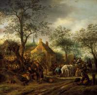 Travellers at an Inn