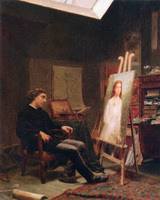 The Artist in His Studio