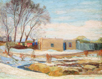 Adobe Home, Near Taos (New Mexico)