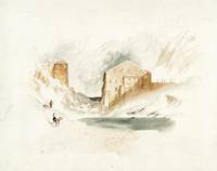 Rogers's 'Italy' - The Hospice. Great St Bernard with the Lake