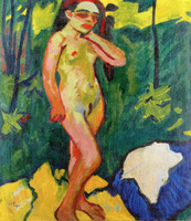 Girl in the Woods