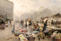 Flower Market in Nice