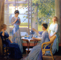 Ellen Axson Wilson and Her Three Daughters