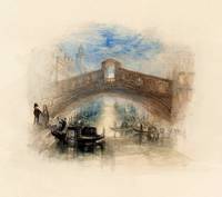 Rogers's 'Poems' - Venice (The Rialto - Moonlight)