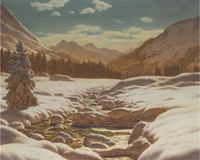 Mountains by Moonlight